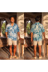 Hand Printed Rayon Shirt Hand Printed Rayon Shirt